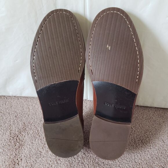 Cole Haan Horsebit Oil Tanned Size 9.5 M Mens Brown Loafers Dress Casual main image 7